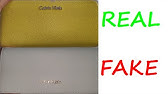 Real vs Fake Calvin Klein bag. How to spot counterfeit CK handbags and  purses - YouTube