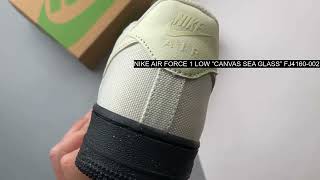 [UNBOXING] Nike Air Force 1 Low “Canvas Sea Glass” FJ4160-002 SN-863591708