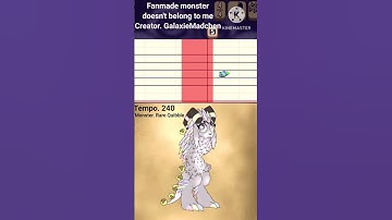 Infinity Island @GalaxieMadchen Fanmade Monster in MSM Composer