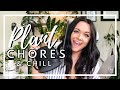 Houseplant Chores & Chill | Houseplant Care | Watering + Repotting + Propagating + Chillin'
