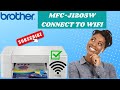 How To Connect Brother MFC-J1205W To WiFi  | Brother MFC-J1205W Connect To WiFi |