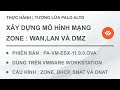 Palo 11 : Cài đặt tường lửa Palo Alto 11 trên VMware và xây dựng mô hình cơ bản (WAN, LAN và DMZ)
