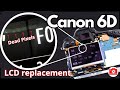 Canon 6D LCD replacement - Dead pixels