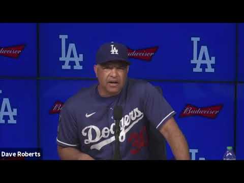 Dodgers pregame: Dave Roberts analyzes Giants, shares Scott Alexander update