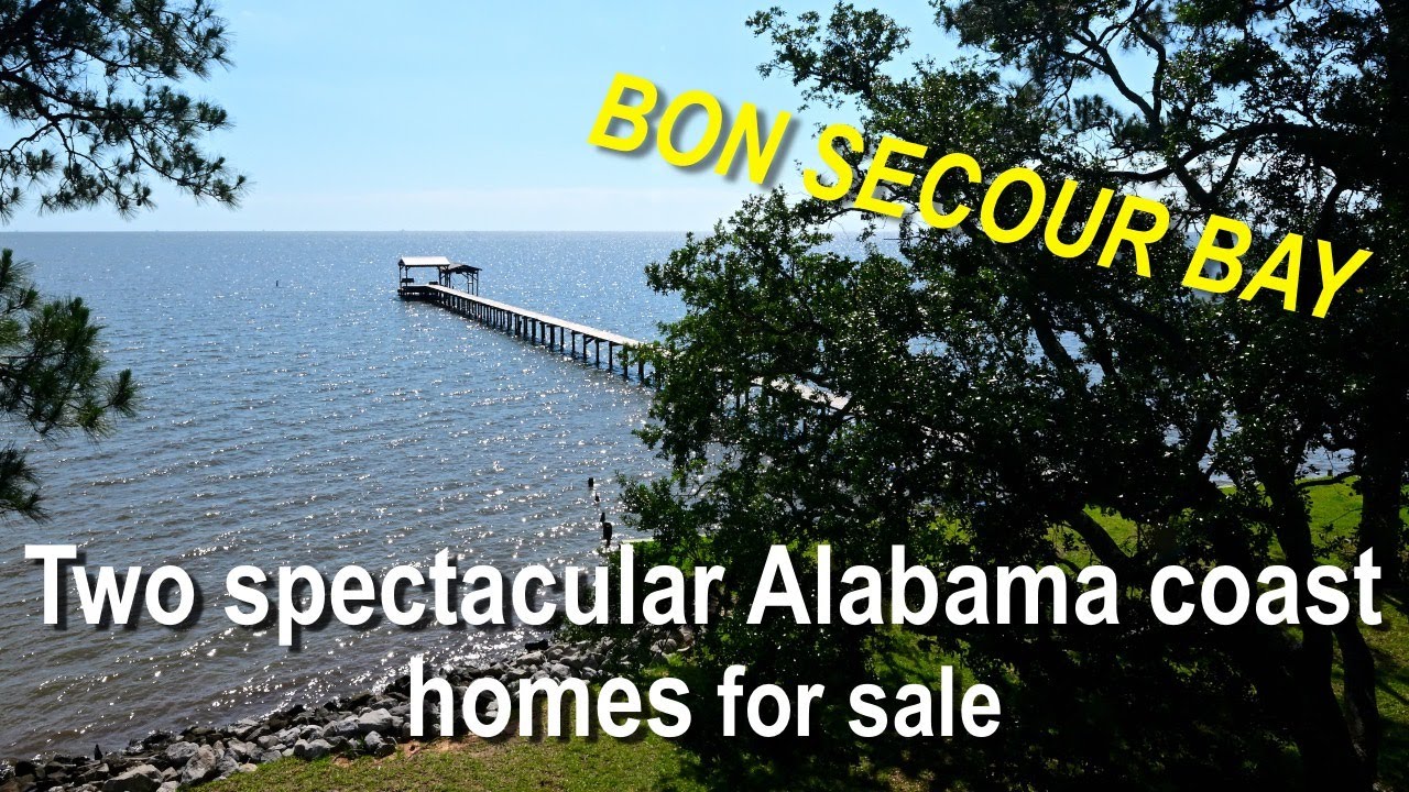 Two Alabama Gulf Coast Bay front homes for sale YouTube