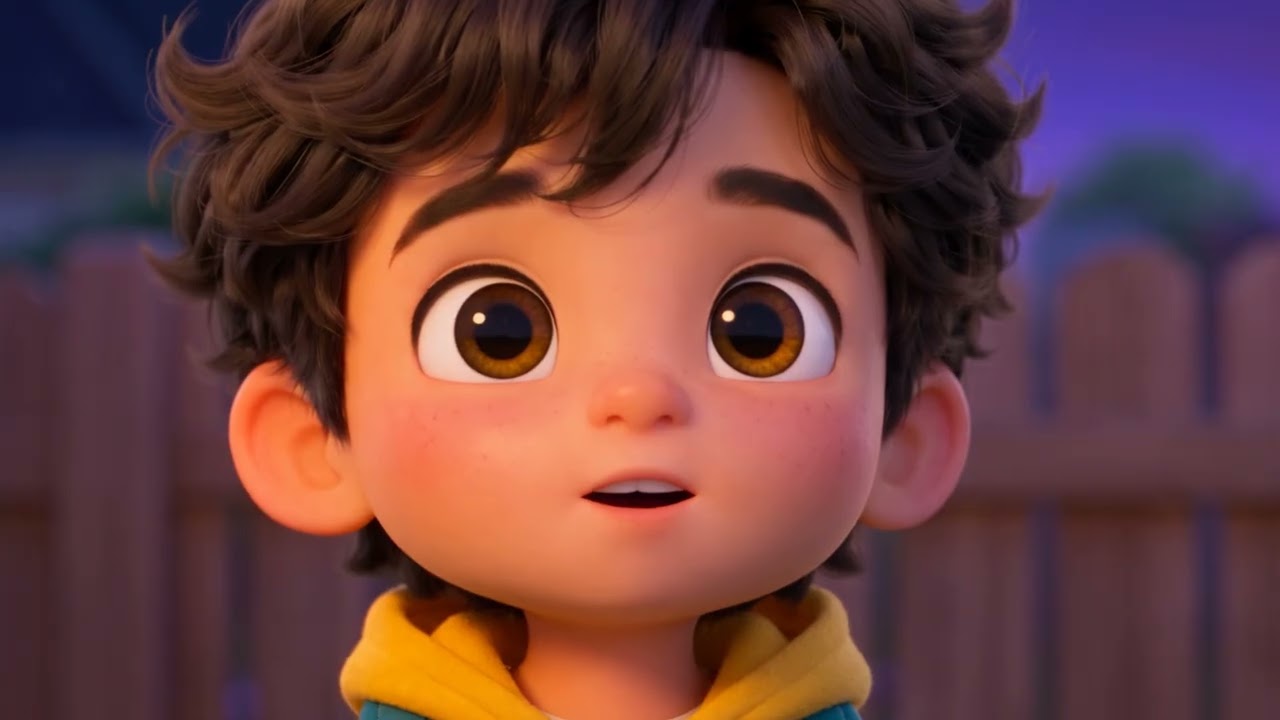 Agent Video   SCENE 1 Image 1 depicts Tomi  the boy protagonist  Image 2 depicts Coco  his fluffy wh