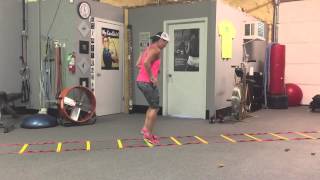 Speed Ladder: Zig-Zag 1-2-3 | Rippel Effect Fitness