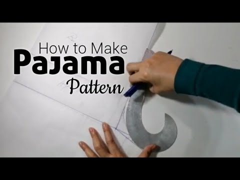 Video: How To Make A Pattern For Pajamas