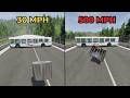 5 Ton Steel Coil vs 10 Buses | BeamNG Drive