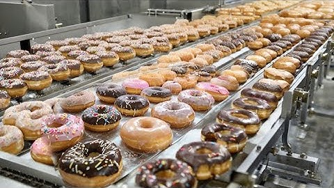 Inside the Doughnuts Factory || Doughnuts Factory Process