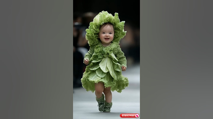 1 Year Old Girl in Veggie Costume Dances, Cries, Then Steals the Show #cute #baby #funny
