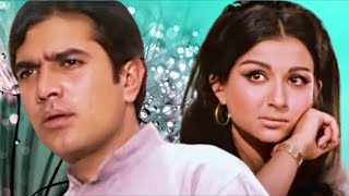 Lata Mangeshkar : Hum The Jinke Sahare | Rajesh Khanna - Sharmila Tagore | Old Hindi Sad Songs