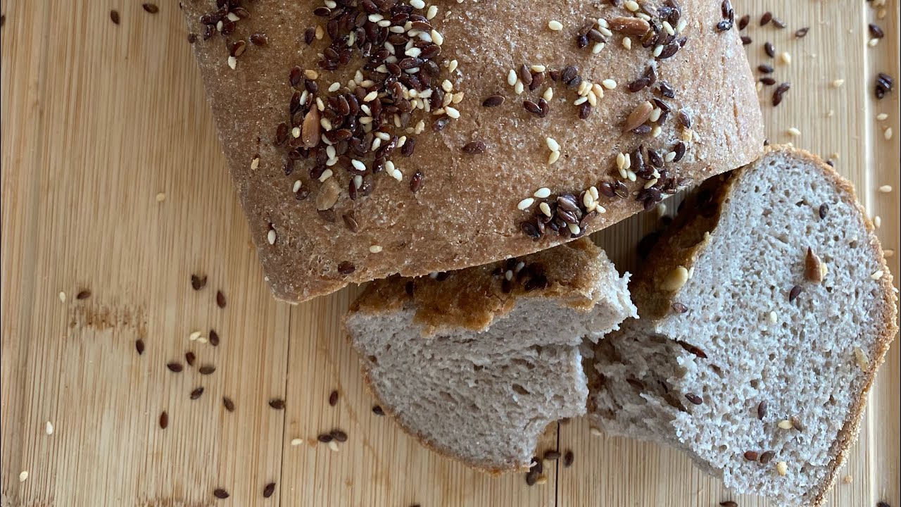🍞Pâine fără gluten, din făină de hrișcă