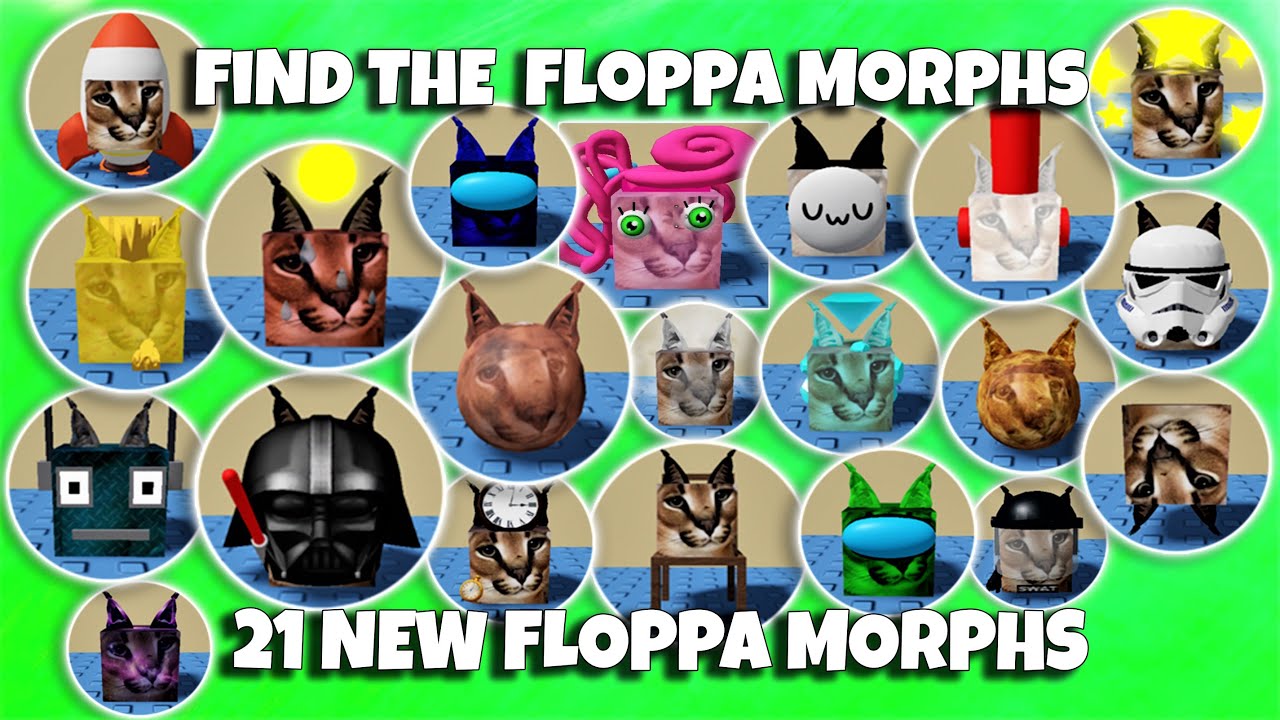 How To Get ALL BADGES in Find The Floppa Morphs - ROBLOX 