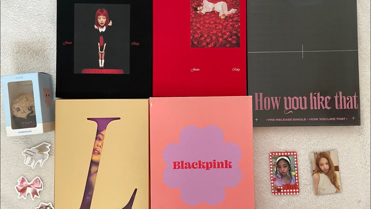 HAUL de ÁLBUMES de BLACKPINK y PHOTOCARDS de JENNIE | Haul en Español