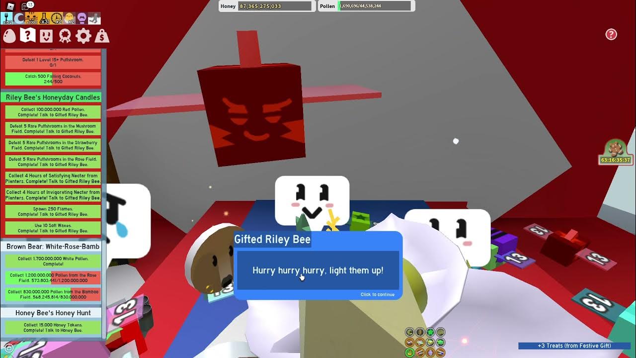 Riley bee. Riley bee. Riley bee. Dark scythe bee swarm. Riley bee quests.