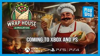 Wrap House Simulator 🌯 - Console Release Trailer
