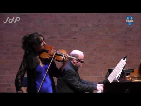 Fauré: Romance for violin and piano in B flat, Op.28 (Sara Trickey and Daniel Tong) at the JdP