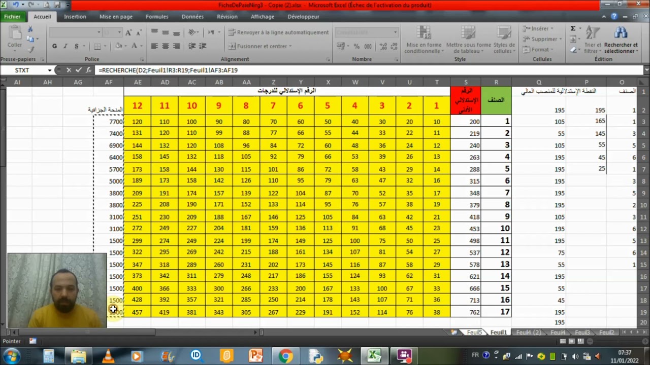 كيفية حساب الراتب الشهري لعمال البلديات ؟