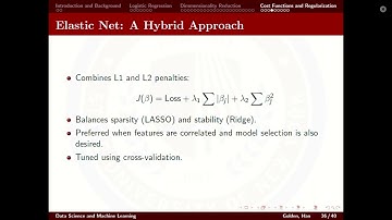 Cost Functions and Regularization