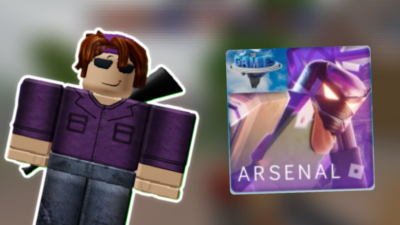 Playing Roblox ARSENAL... - YouTube