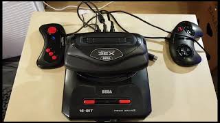 MARK 1 SEGA GENESIS TO 32X HOW TO WIRE IT UP! full diagram in video
