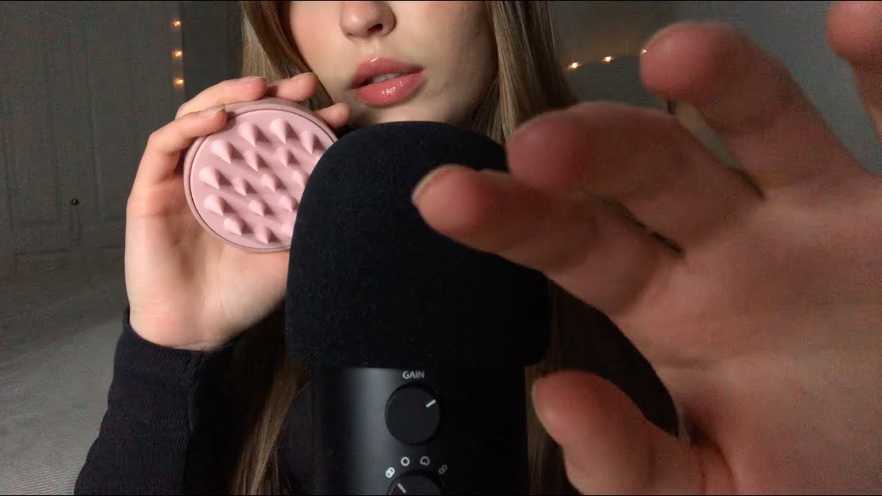 ASMR skincare & makeup haul pt 2 | up close whispered rambing, tapping, scratching - YouTube