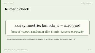 Every Eigenvalue Is the Max of a Min