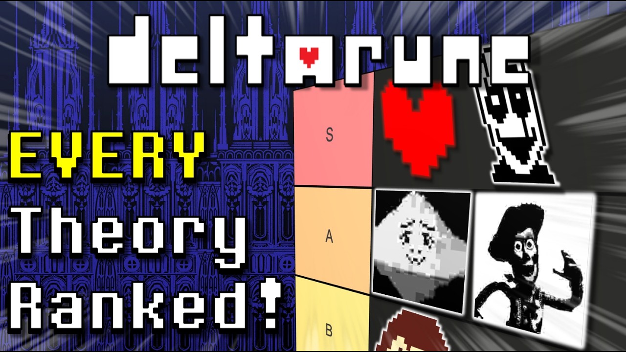 I Ranked EVERY Deltarune Theory To Prepare For Chapters 3 and 4! - YouTube