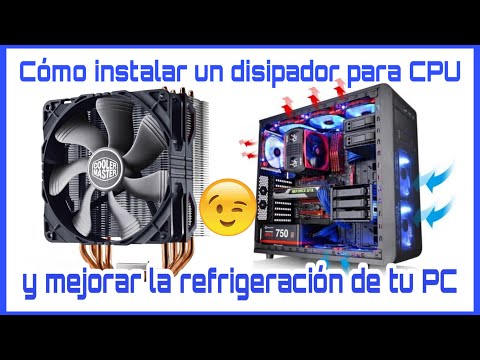 Video: Cómo Instalar Un Enfriador En Una Computadora