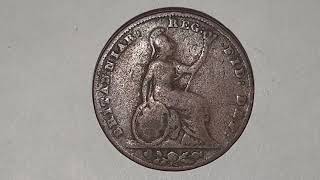 British - Queen Victoria - 1840 - Farthing - DEF: Variant - Circulated - Coin World UK