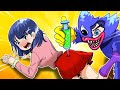 HUGGY WUGGY IS SO SAD WITH PLAYER! "Double Personality" Huggy Wuggy Animation Compilation |SLIME CAT