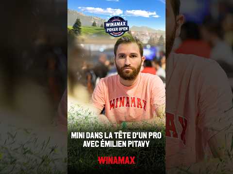 Un mini Dans la Tête d’un Pro improvisé avec Emilien 😎 #poker #wpo