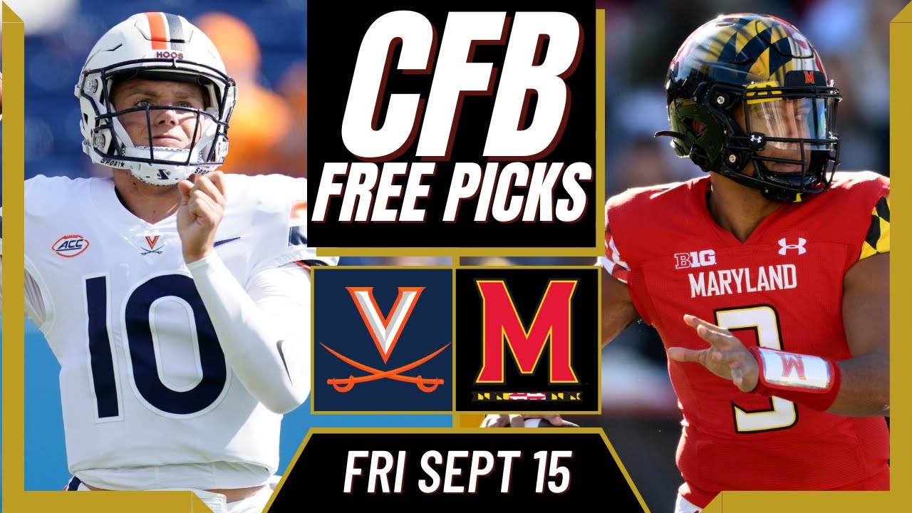 VIRGINIA vs. MARYLAND CFB Picks & Prediction College Football Free