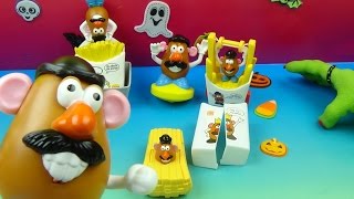 1998 Burger Kings Mr Potato Head Kids Club Meal Set Of 5 Toys Video Review