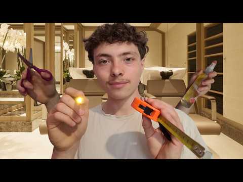 ASMR: Roleplay💇‍♂️Coiffeur Minutieux et Perfectionniste💇‍♂️
