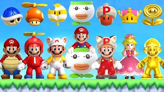 New Super Mario Bros. Series - All Power-Ups