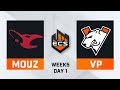 Mousesports vs Virtus.pro - Map 2 - Mirage (ECS Season 8 - Week 5 - DAY1)