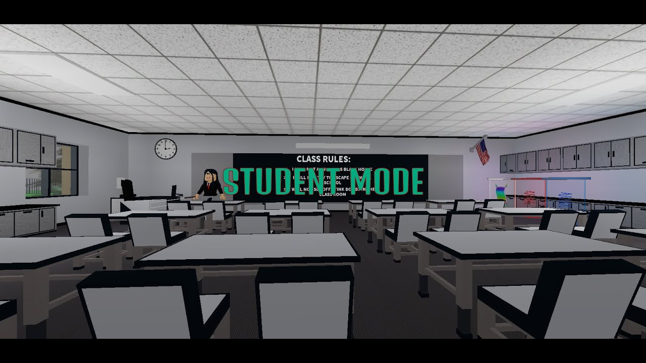 (NEW UPDATE) Miss Black Horse's School! (SCARY OBBY) (STUDENT MODE) Walkthrough (Roblox)