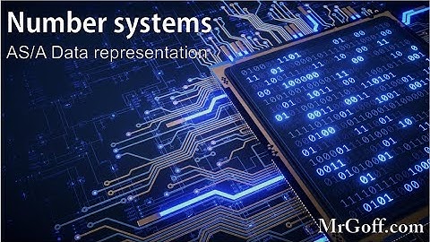 A level Computer Science: Number systems & units of measurement