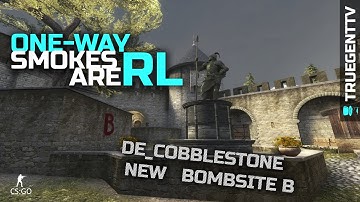 CS GO Tutorials - One-way Smokes on Cobblestone bombsite B