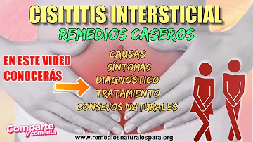 ¿Cuál es el mejor remedio casero para la cistitis intersticial?