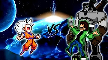 Hyper Goku V4 OP VS Ben 10 S3 V4 OP (all form) in Jump Force Mugen