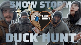 Historic Louisiana Snowstorm Duck Hunt - Luh 2 Hunt - Episode 3 - Season 3