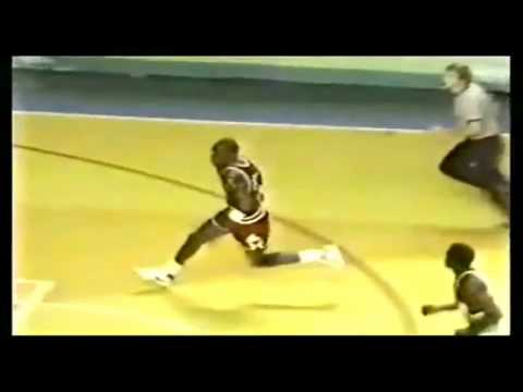 Michael Jordan Cradle Dunk vs Bucks