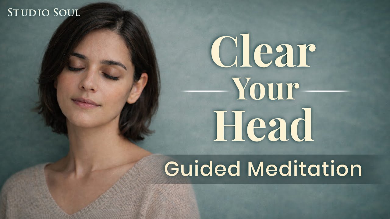 Clear Your Head When Your Mind Feels Full | A Short Meditation For Mental Clarity