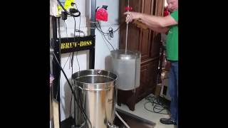 Brew Boss Tips And Tricks Brew Boss Removing The Cofi Filter With The Boom Hoist