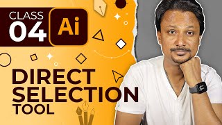 Adobe Illustrator Course - Direct Selection Tool - Class-4 | Urdu / Hindi