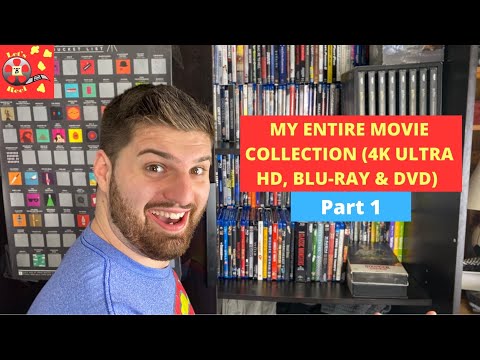 MY ENTIRE MOVIE COLLECTION (4K ULTRA HD, BLU-RAY & DVD) - Part 1