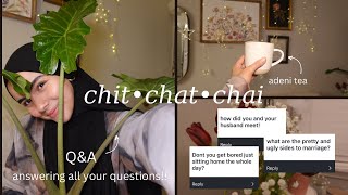 Q&A 'how did you meet your husband??' | chitchatchai ☕